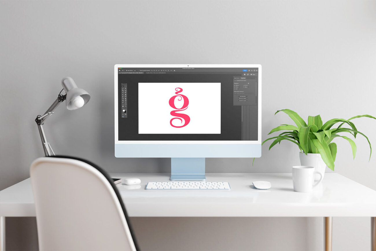Ultimate Guide to Logo Type Design. Logo type on imac