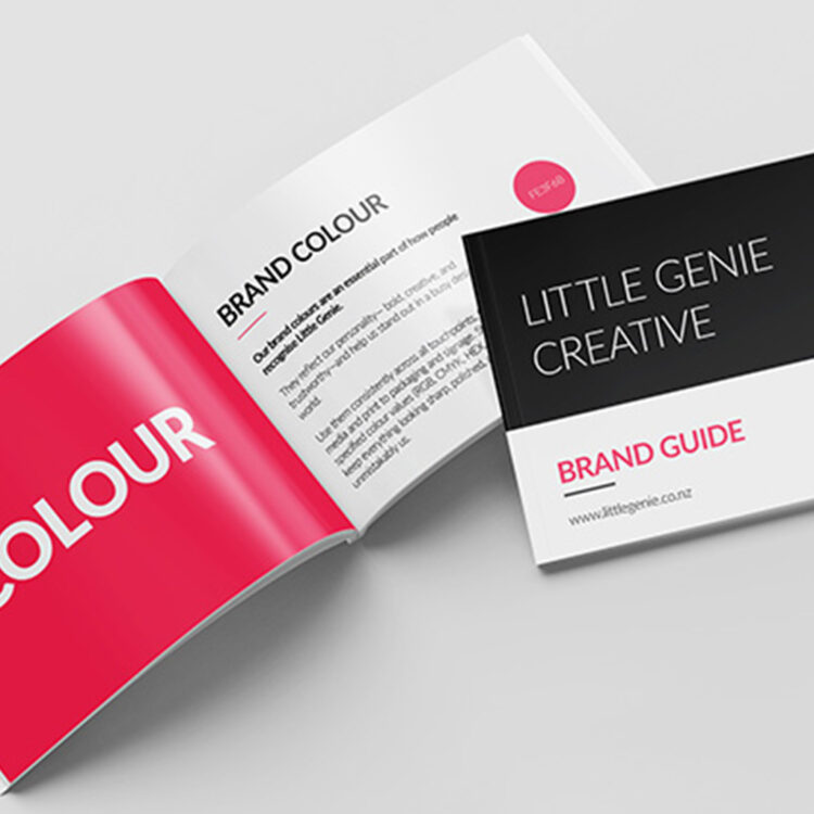Little genie creative brand guide book
